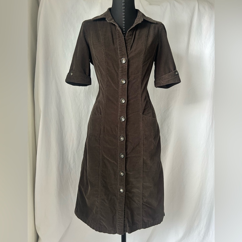 Banana Republic Brown Midi Dress